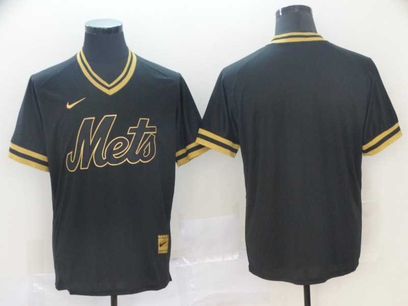 Mets Blank Black Gold Nike Cooperstown Collection Legend V Neck Jersey,We sell and wholesale Mets Blank Black Gold Nike Cooperstown Collection Legend V Neck Jersey on line form chian!